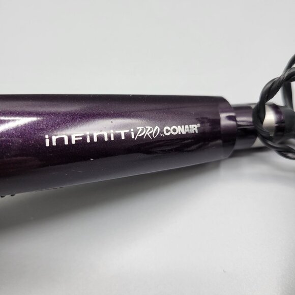InfinitiPro By Conair Curl Secret Purple Curling Iron With Auto Curl Technology - Picture 3 of 11